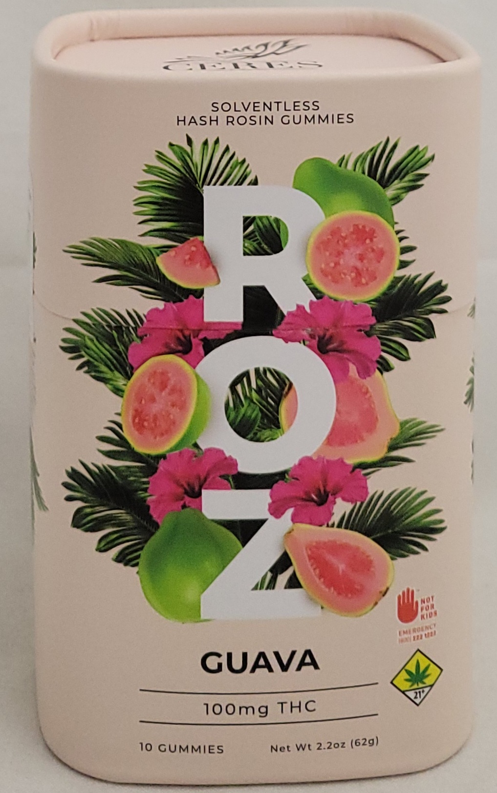 Photograph of Product: Guava *Rosin Gummies* | 10 Pack