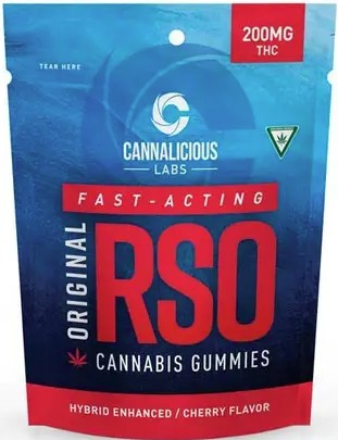 Photograph of product: Cannalicious RSO - Cherry - 200mg