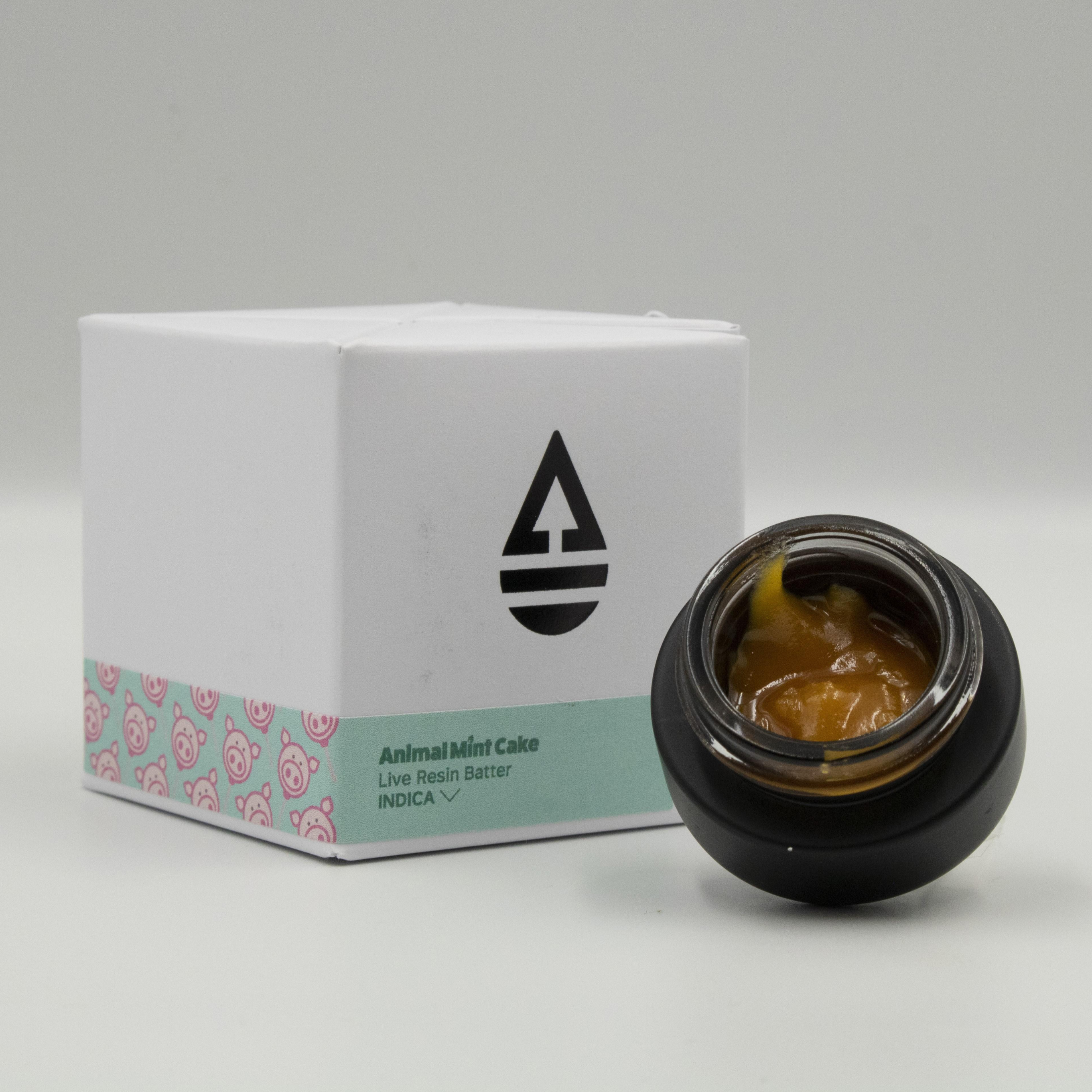 Photograph of product: Animal Mint Cake | Live Resin Batter 3.5g | Hybrid