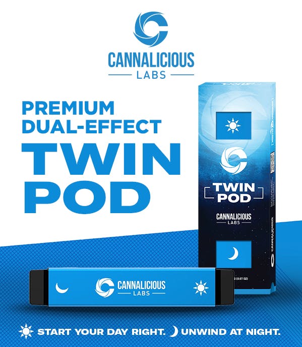 Photograph of product: Cookies N' Cream - Twin Pod - 2g