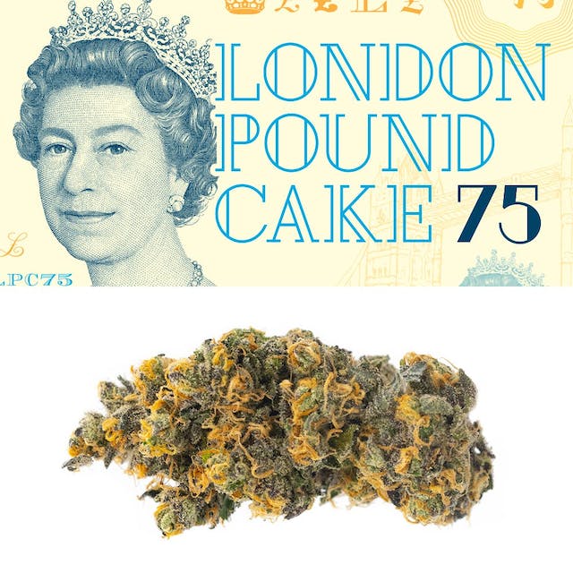 Photograph of product: London Pound Cake #75 3.5g - 