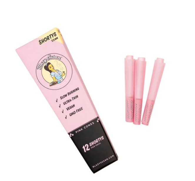 Photograph of product: Blazy Susan Shortys Cones 53mm (Pink)