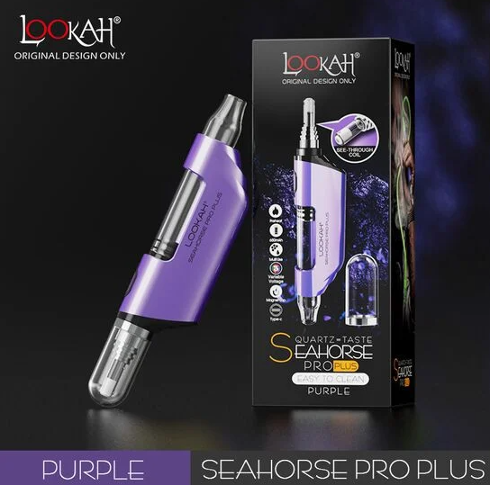 Photograph of product: LOOKAH - VAPORIZERS - SEAHORSE PRO PLUS - PURPLE