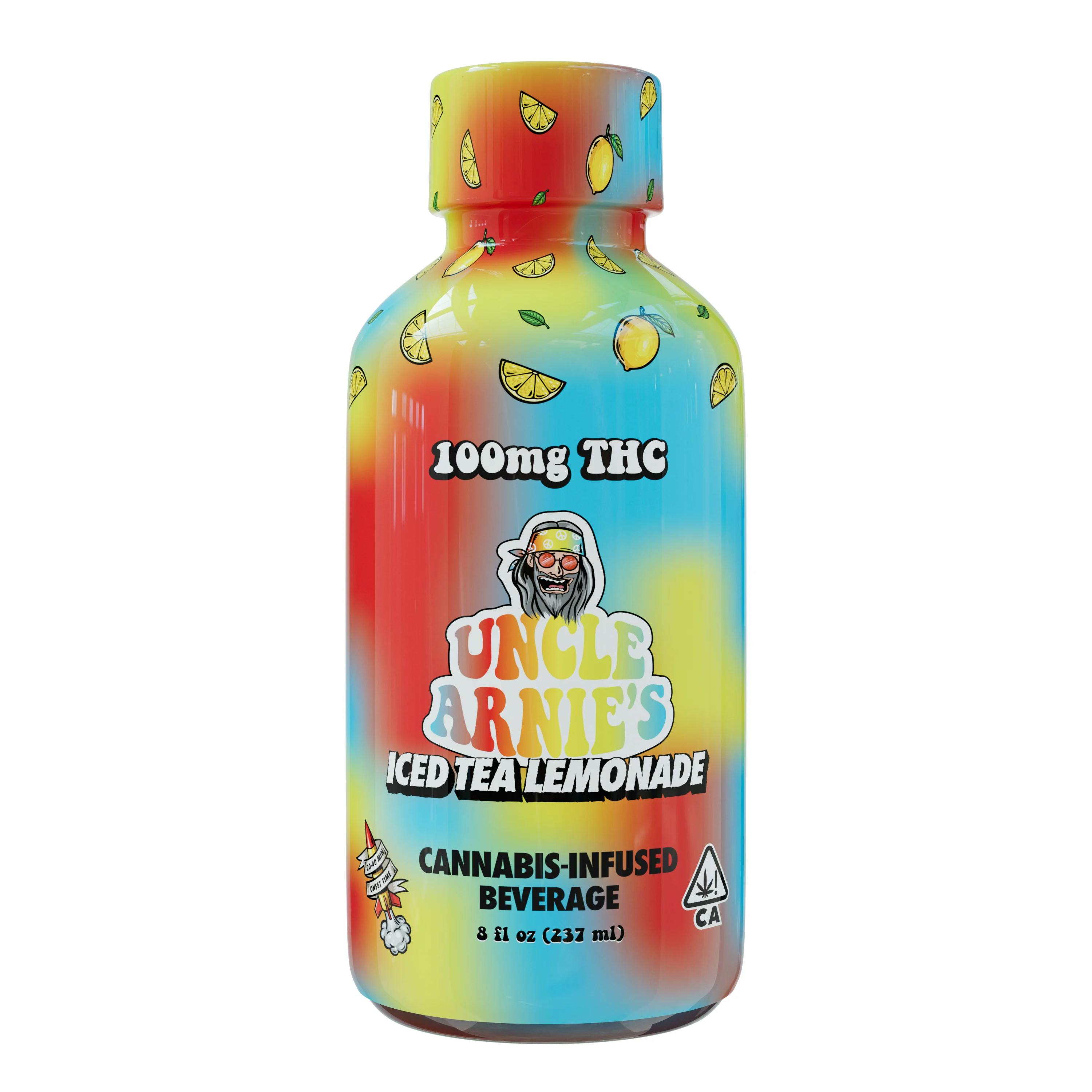 Photograph of product: Uncle Arnie's | Drink | Iced Tea Lemonade | 8oz 100mg