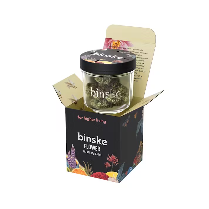 Photograph of product: Binske | Popcorn | Tangerine Twist | 7g