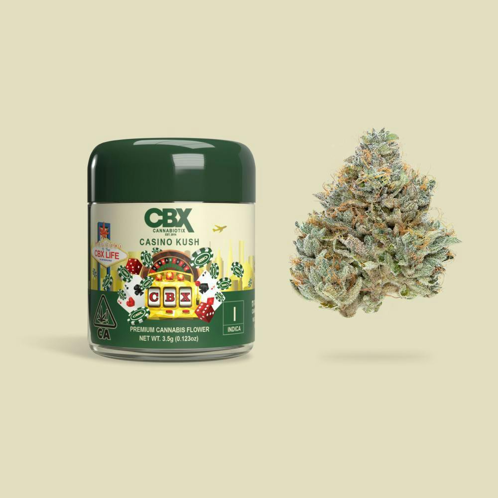 Photograph of product: CBX: Casino Kush 3.5