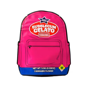 Photograph of product: Platinum Shelf - Backpackboyz - Bubblegum Gelato (I) - 28g
