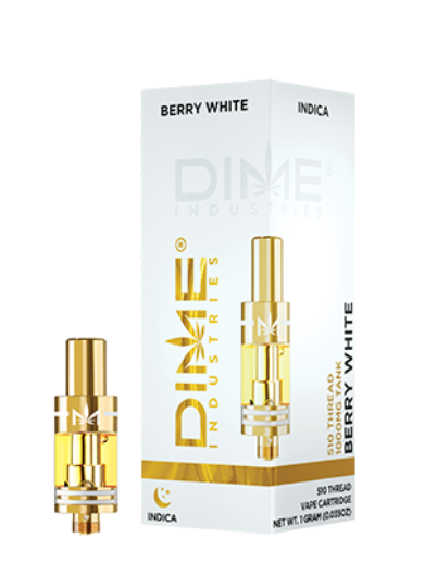 Photograph of product: Dime Distillate Cart | Berry White