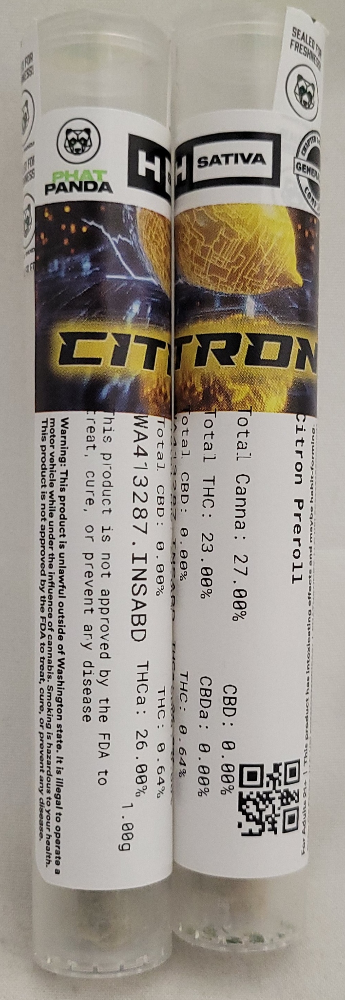Photograph of Product: Citron | 1g *General Use Compliant*