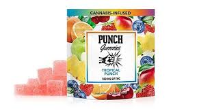 Photograph of product: PUNCH TROPICAL PUNCH GUMMIES $13 | NON-OUID! ACCESSORY $9 | OUID! GOOD $1 | EXCISE TAX $0.19