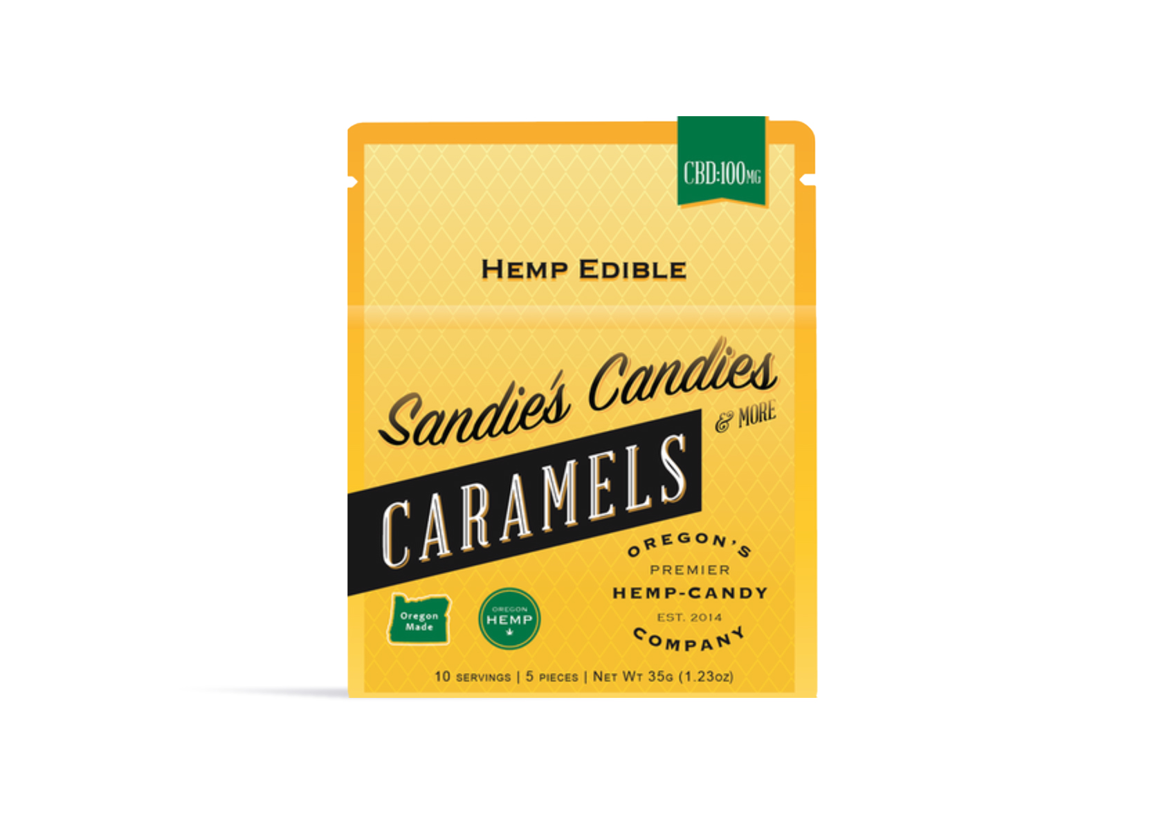 Photograph of product: Hemp Caramels