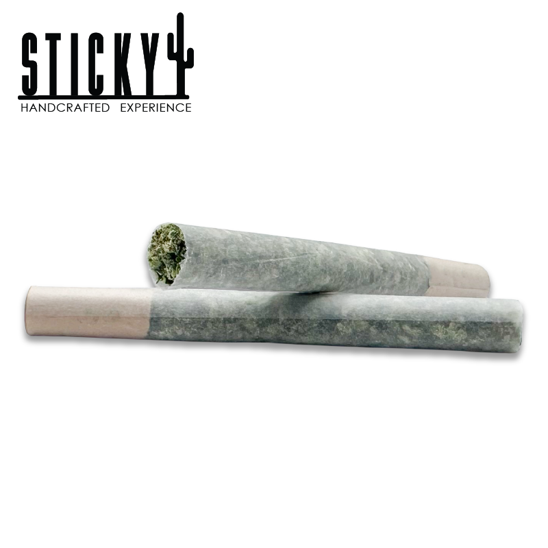 Photograph of product: Sticky Saguaro | 2-Pack x (1g) Lil Stickys Pre-Rolls | Tropkick