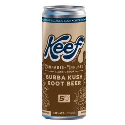 Photograph of product: Bubba Kush Root Beer Classic Soda (H) - (5mg)