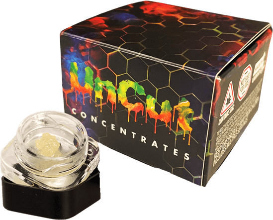 Photograph of product: UnCut Concentrates I Live Sand I Cherry Diesel x Lemon Royal