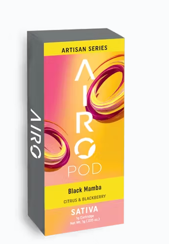 Photograph of product: Airo Pod Black Mamba | 1000mg