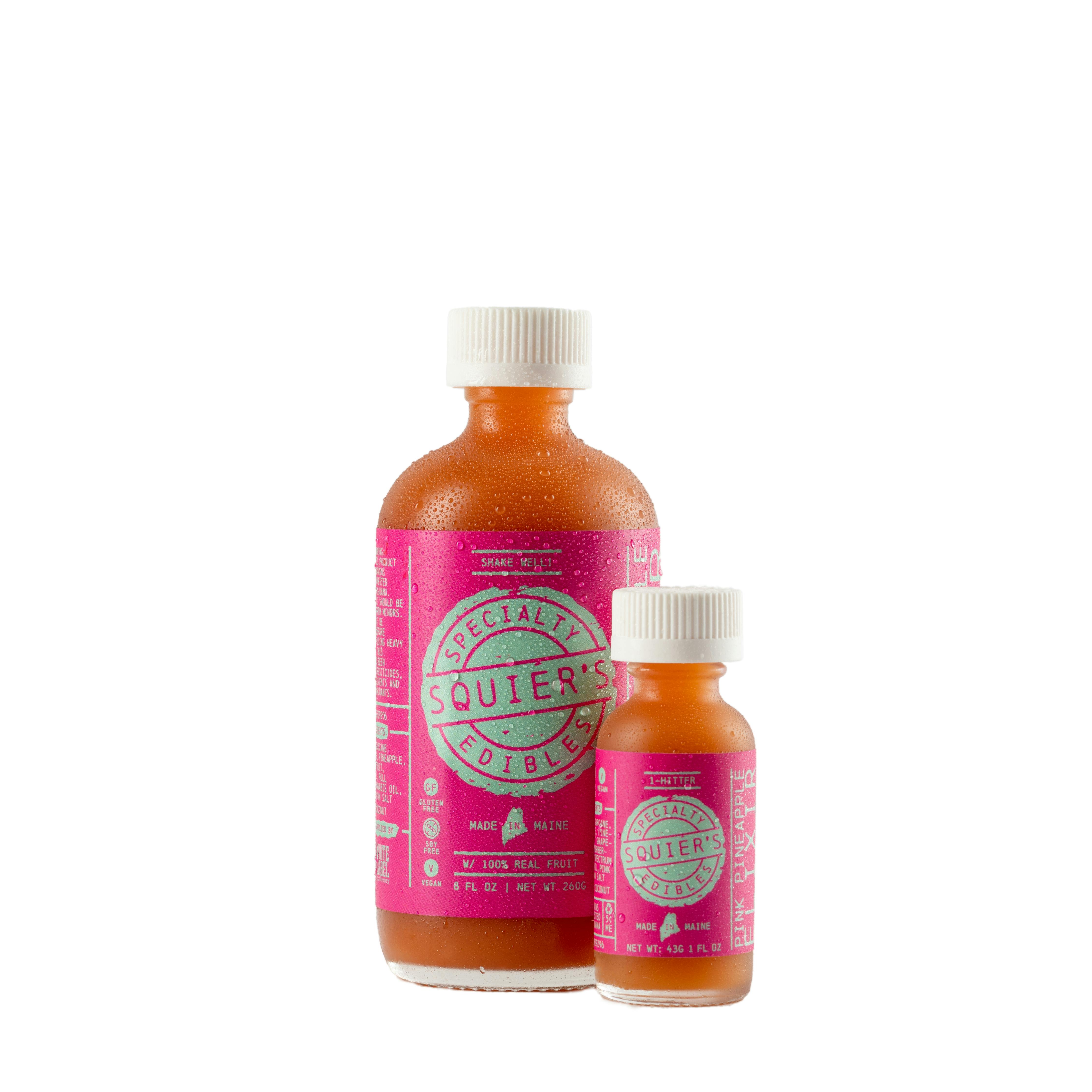 Photograph of product: Squier's: 800mg Pink Pineapple au chocolat Rosin Drink Mixer