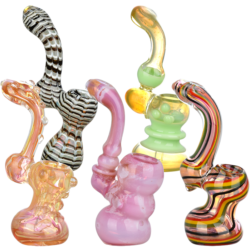 Photograph of product: Illustrious Glass Sherlock Bubbler  | 5.5" to 6.25" |