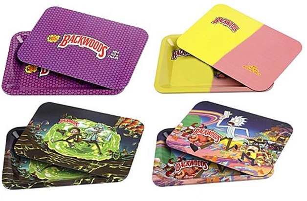 Photograph of product: Steep Slope | Rolling Tray With Magnetic Cover Medium Assorted Designs