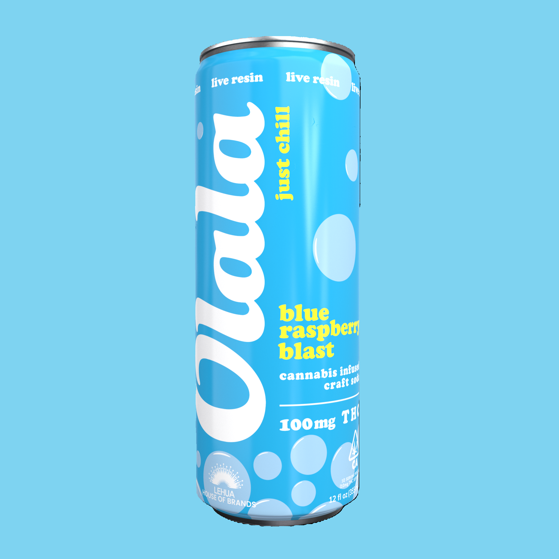Photograph of Product: Olala Blue Raspberry 100mg Beverage,