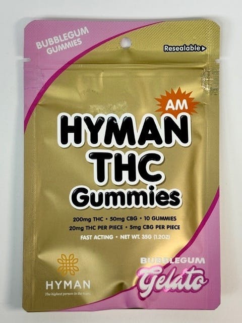 Photograph of product: Hyman | Bubble Gum Gelato | 200mg