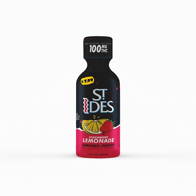 Photograph of product: Strawberry Lemonade | 100mg Shot - 