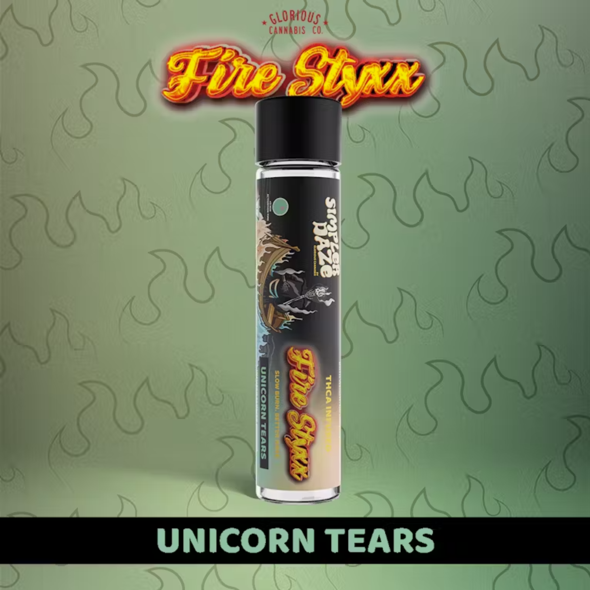 Photograph of product: Fire Styxx - Infused Pre-roll 1g - Unicorn Tears