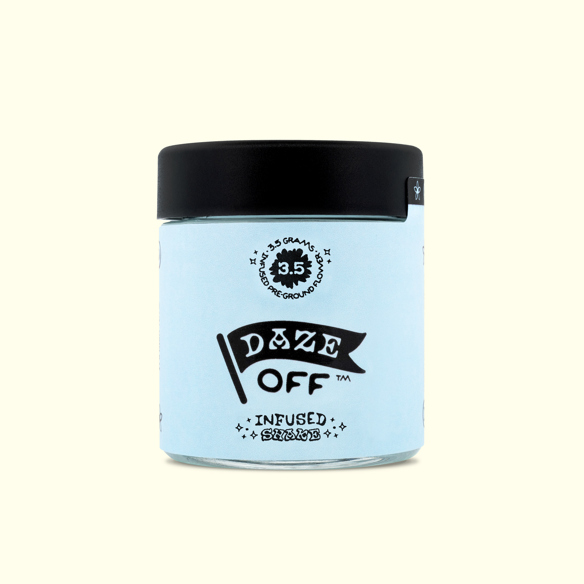 Photograph of product: Daze Off 3.5g Infused Shake Hybrid