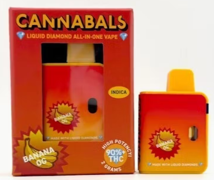 Photograph of Product: Banana OG AIO | Indica | Cannabals