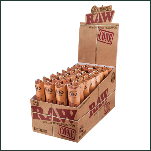 Photograph of product: RAW | Classic Cones | 1 1/4 | 6-pack
