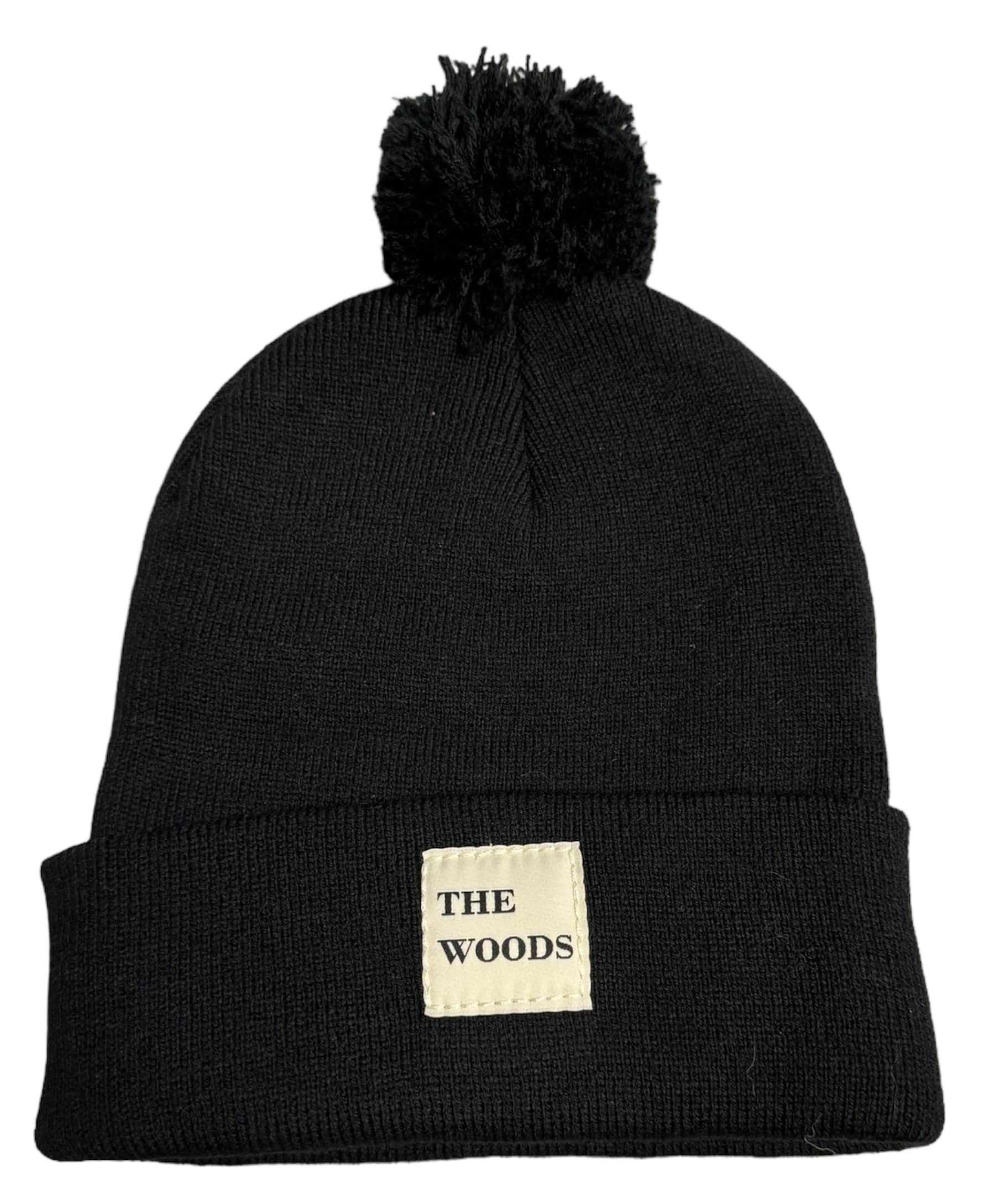 Photograph of product: Pom Beanie Black
