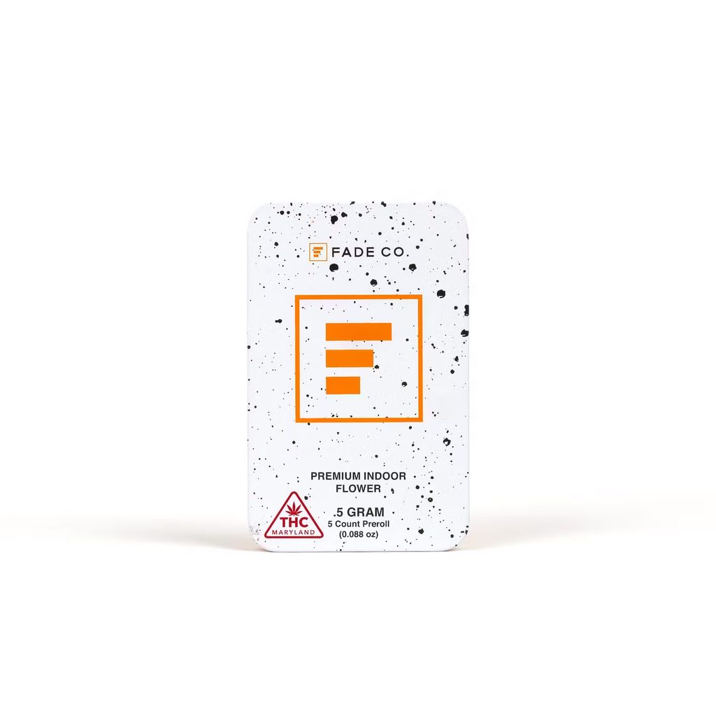 Photograph of product: Fade Co. | Lemon Jeffery 5pk Joints | 2.5g