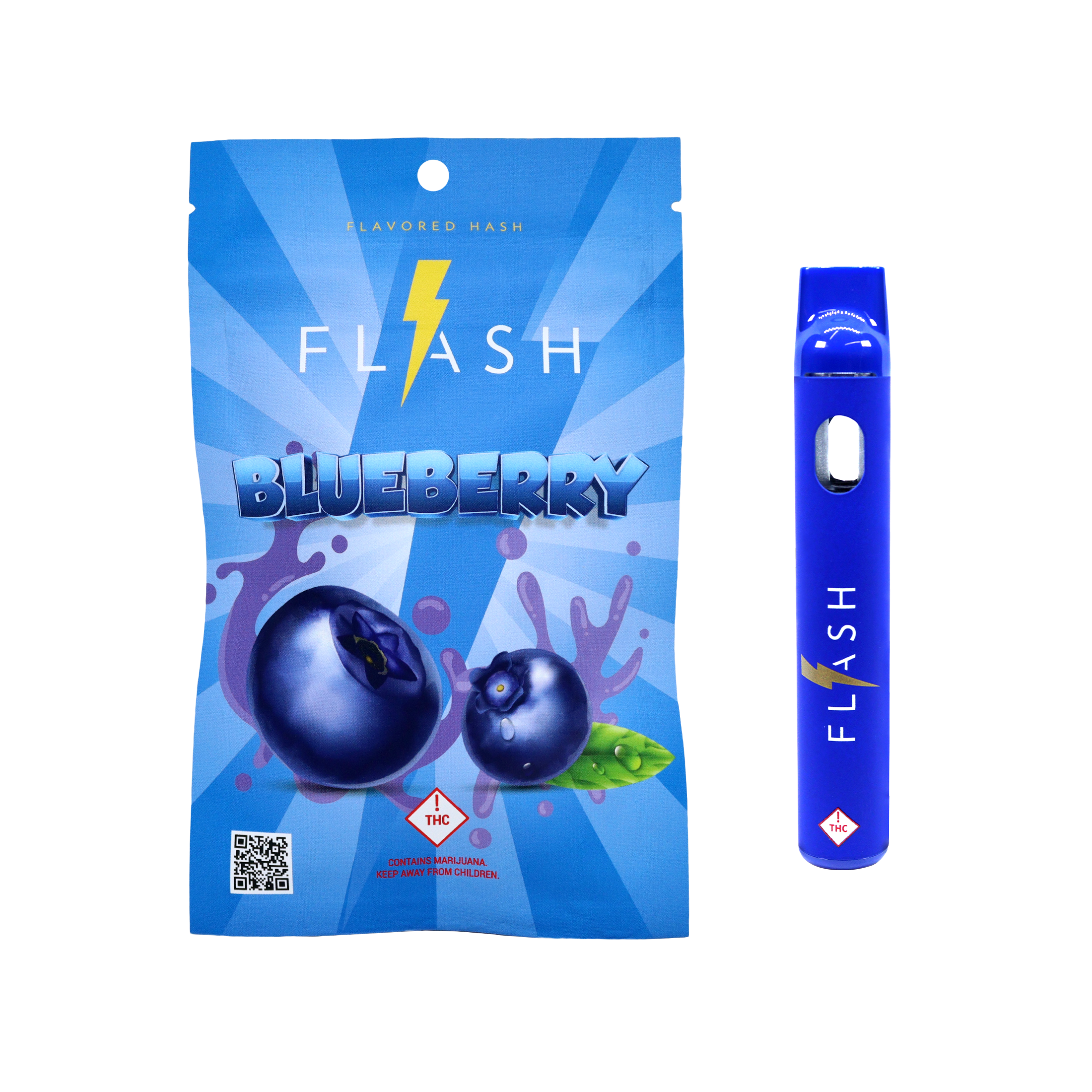 Photograph of product: Harmony Flash Disposable Blueberry