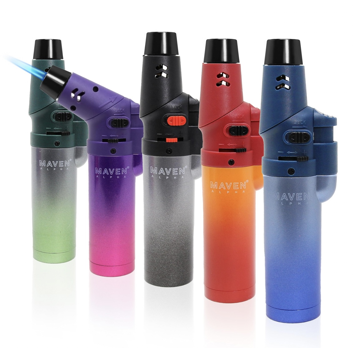Photograph of product: Maven: Windproof Torch - Alpha Assorted