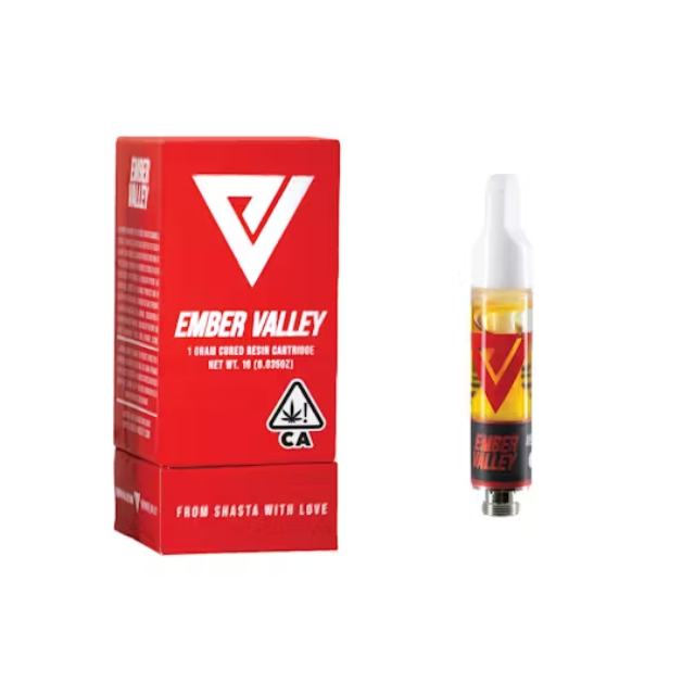 Photograph of product: 1G- LEMON CHERRY PIE- CURED RESIN- CARTRIDGE