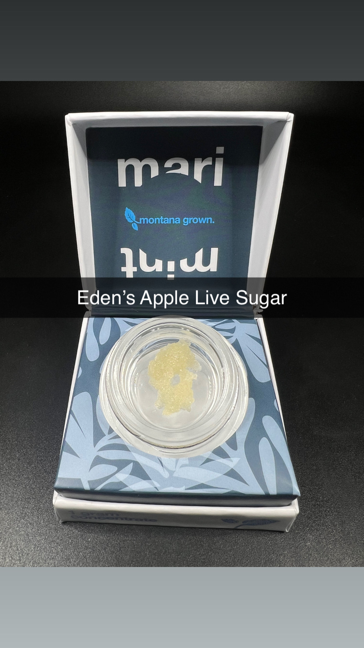 Photograph of product: Eden's Apple - Live Resin Sugar