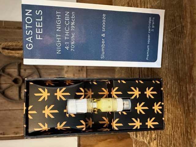 Photograph of Product: CBN and THC 3:1 Night Night Cartridge