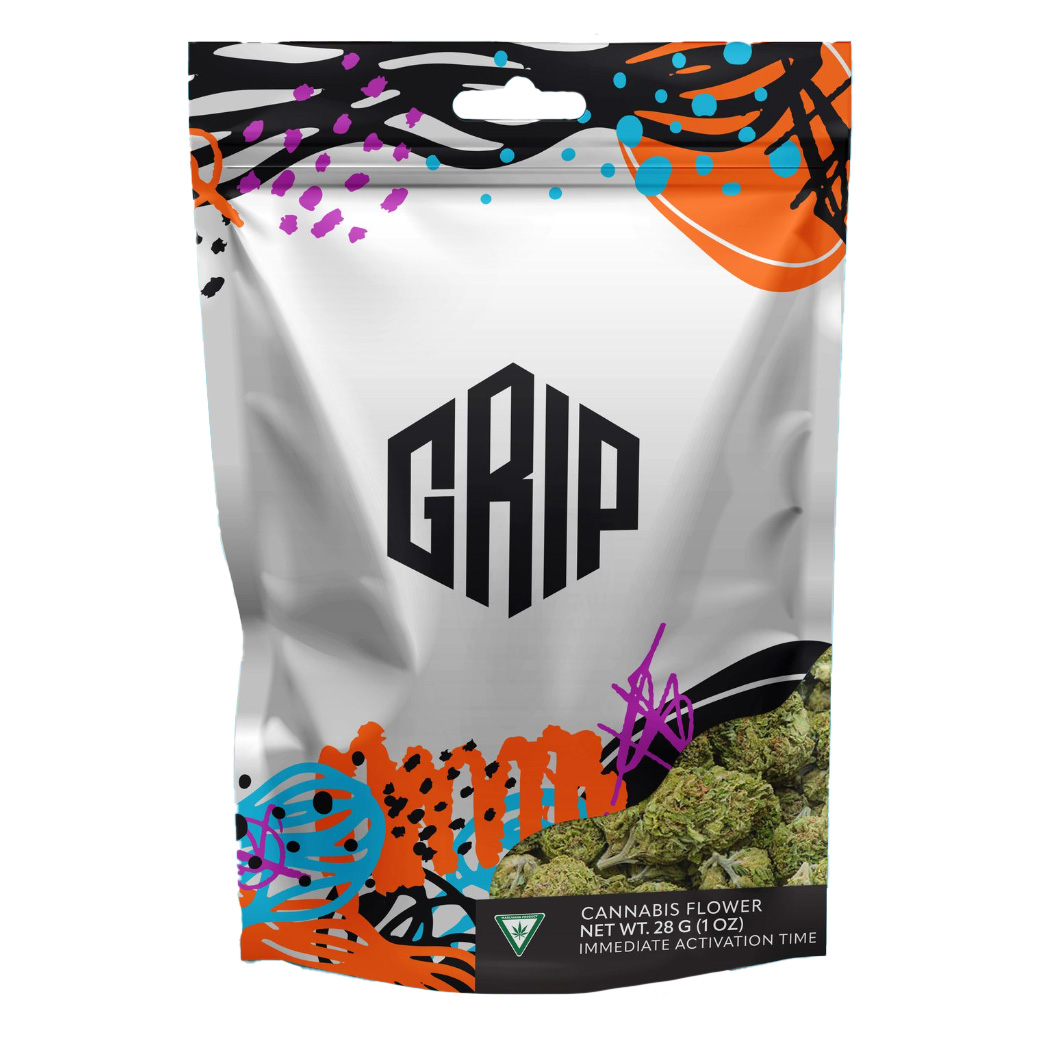 Photograph of product: Grip Oui'd - Sour Peaches 28g