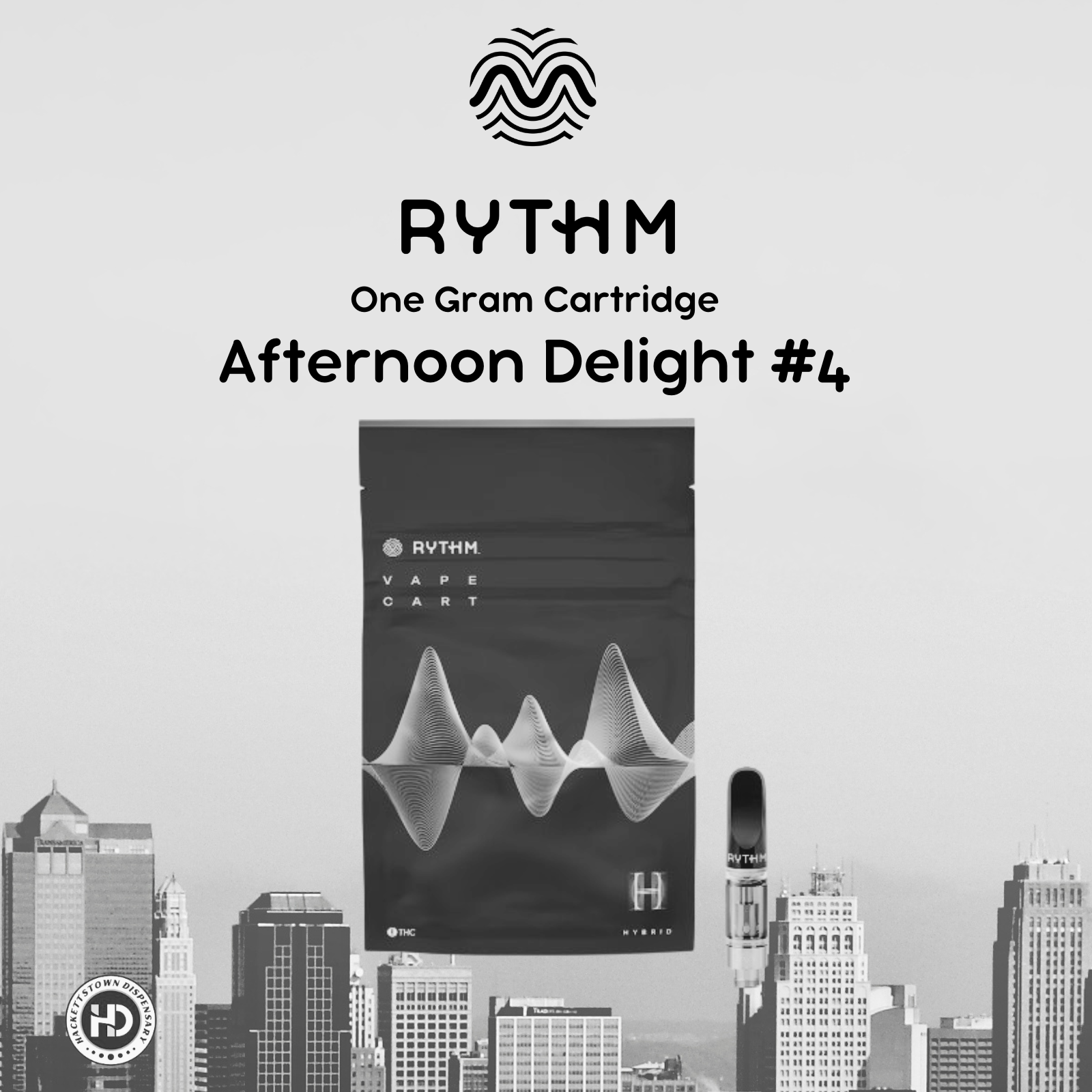 Photograph of product: Afternoon Delight #4 | 1g Cartridge (Hybrid)