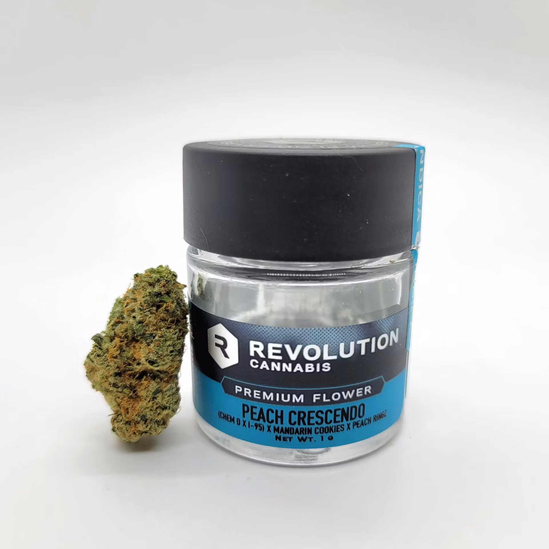 Photograph of product: Peach Crescendo (REV) -  - Tales & Travels Flower - 3.55g