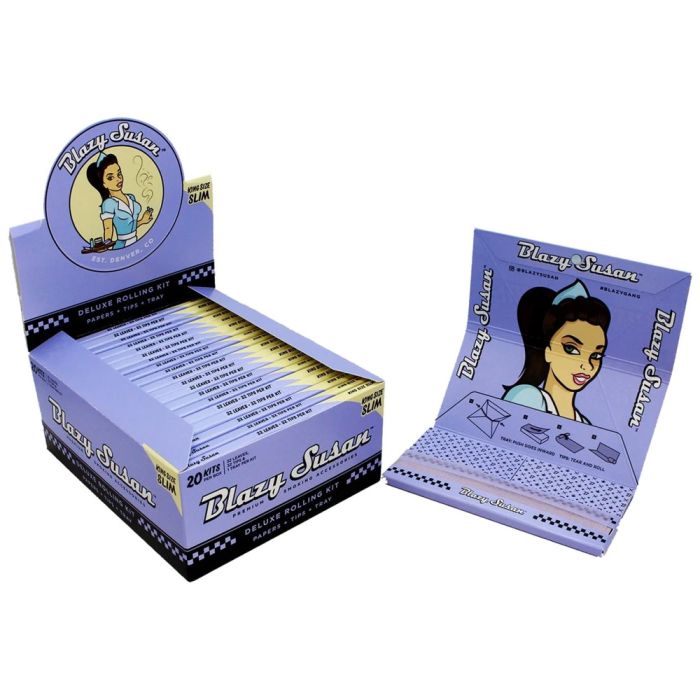 Photograph of product: Blazy Susan Deluxe Rolling Kit 1&1/4 (purple)