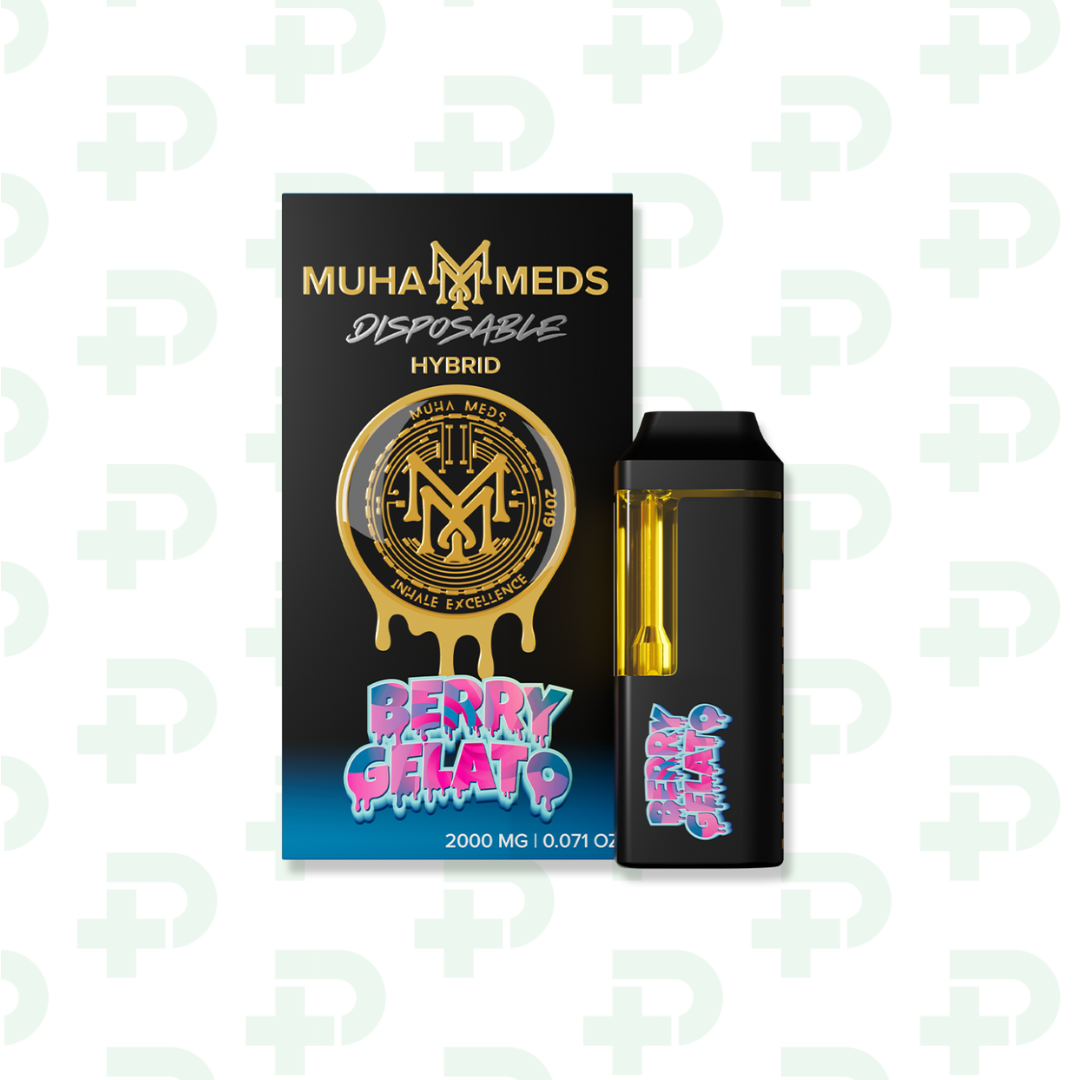 Photograph of product: MuhaMeds Disposable - Hybrid - Berry Gelato
