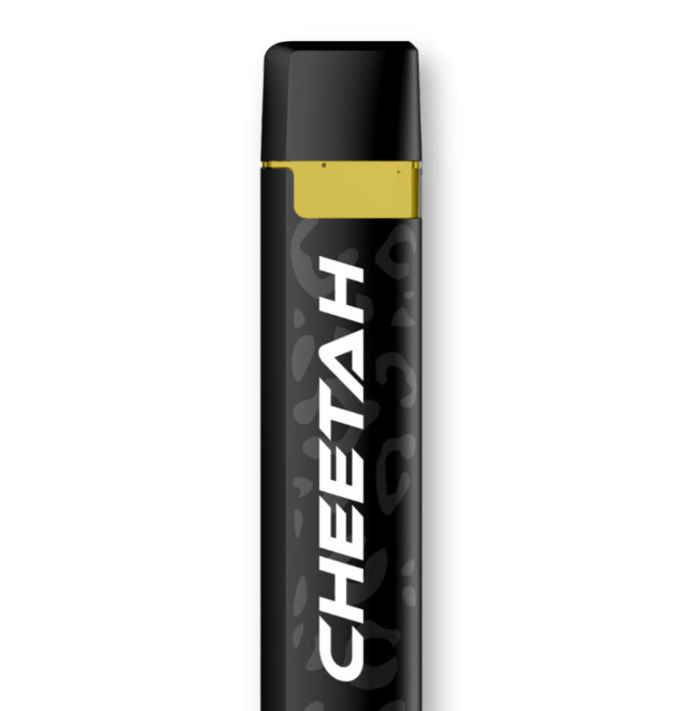 Photograph of product: Cheetah Rainbow Belts 3.0 1g Live Rosin Disposable