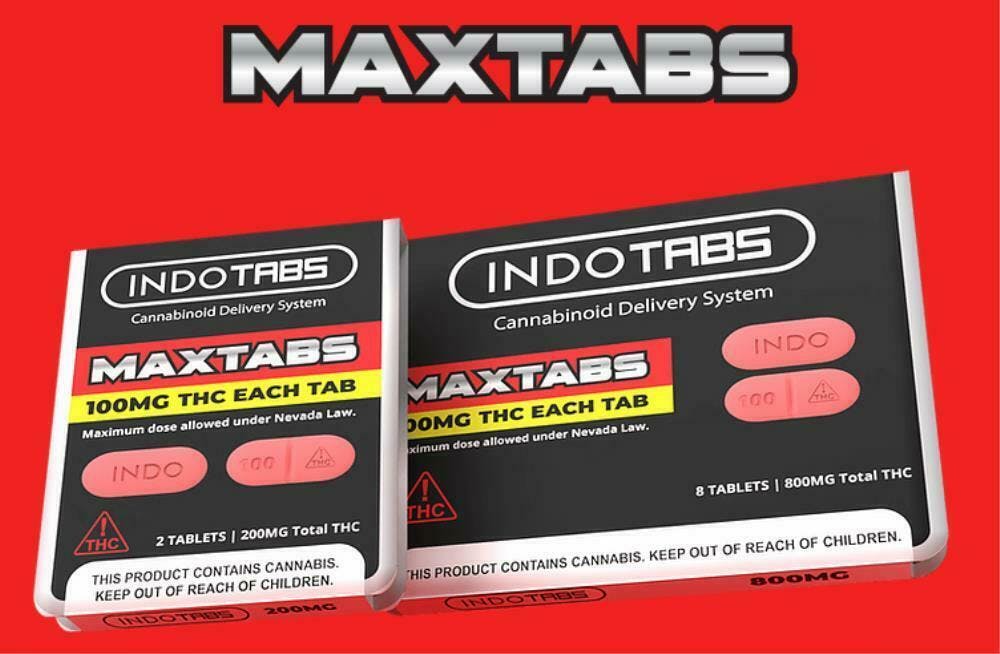 Photograph of product: Capsule - Indo Tabs 8pk - 800mg - LVX