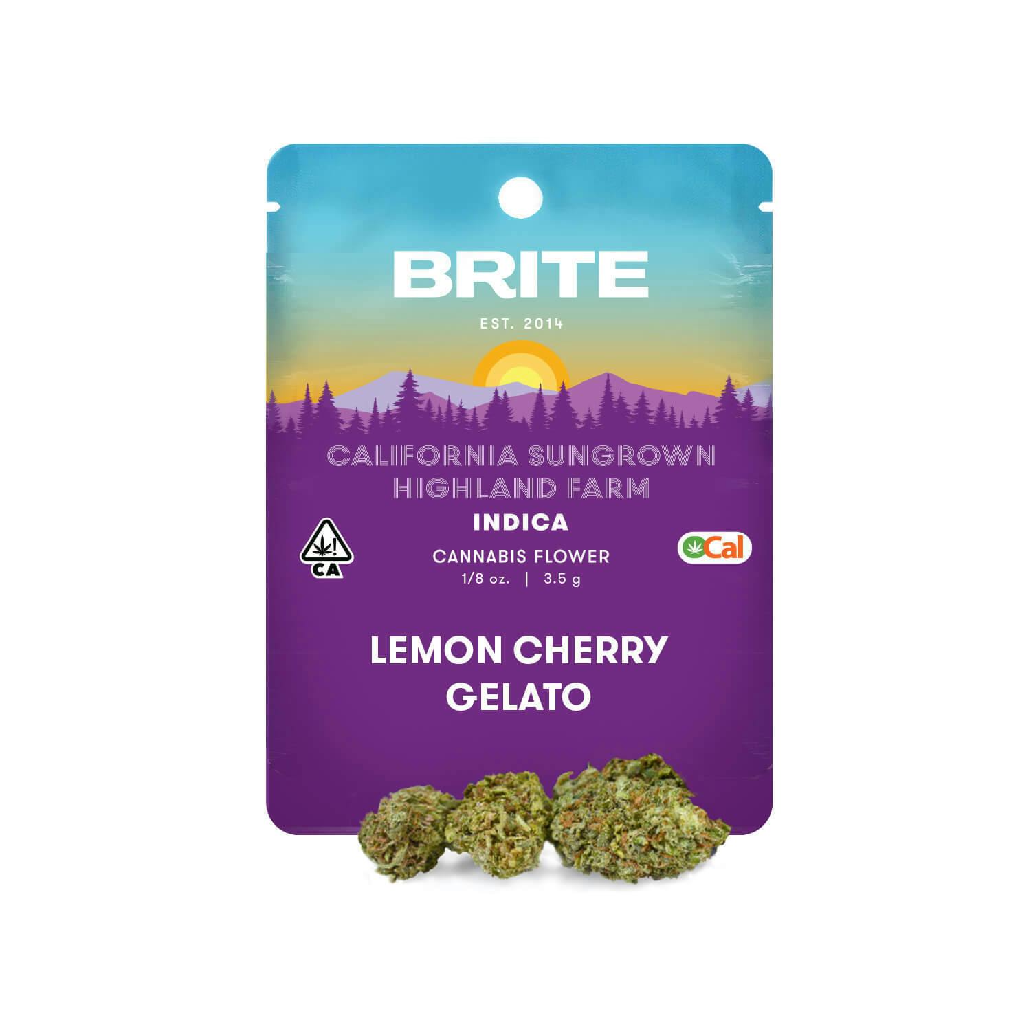 Photograph of product: Lemon Cherry Gelato - 3.5g