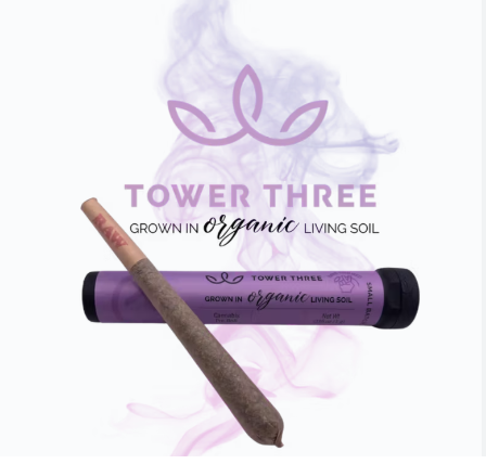 Photograph of product: Lemon S'mores | 1g Pre-Roll | Tower Three
