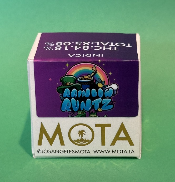Photograph of product: Mota Extract 1g Rainbow Runtz Sugar
