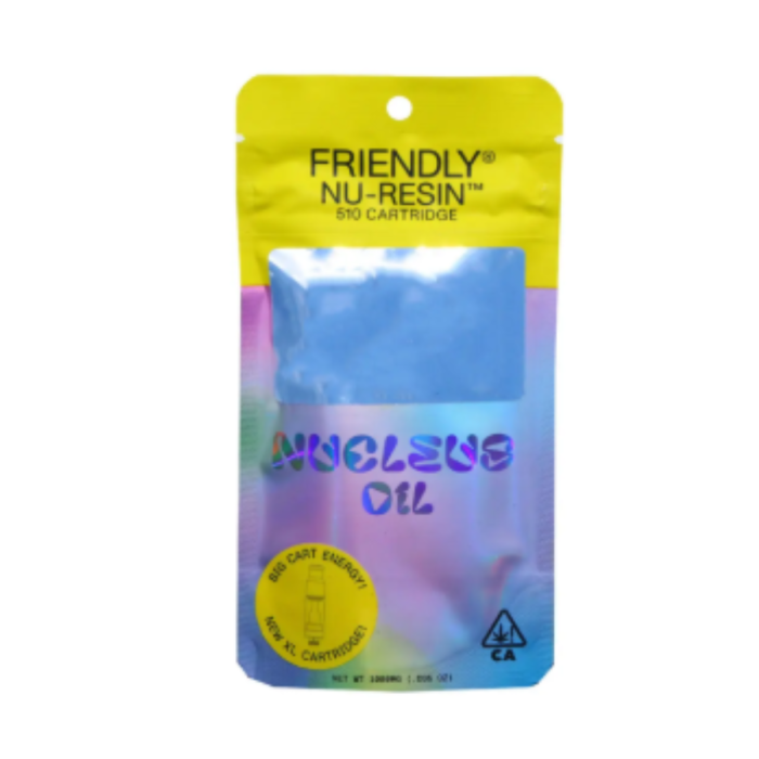 Photograph of product: FRIENDLY - AMBROZIA NUCLEUS CURED RESIN 1000MG