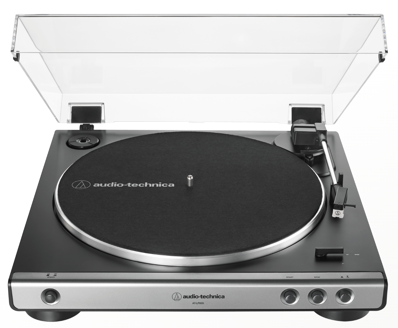 Photograph of product: AUDIO TECHNICA TURNTABLE - GUNMETAL GRAY