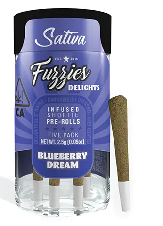 Photograph of product: Fuzzies 5pk Blueberry Dream