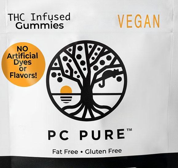 Photograph of product: PC Pure | Pineapple Banana CBG | Gummies | 10pc. | 200mg